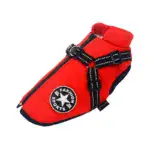 WATERPROOF DOG JACKET WITH HARNESS - Image 10