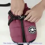 WATERPROOF DOG JACKET WITH HARNESS