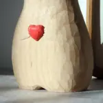 Handmade Wooden Cat Vases - Gift for Cat Lovers - Image 6