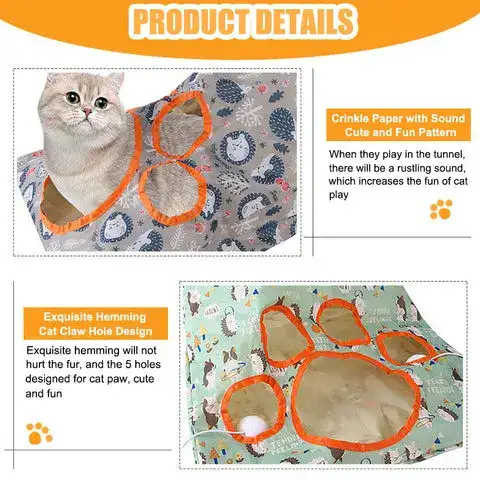 Comfortable Cat Tunnel Bag