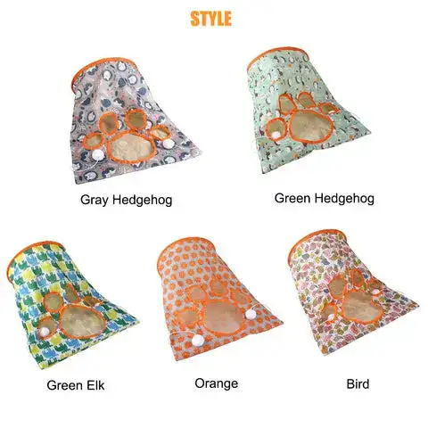 Cat Tunnel Bag Colors
