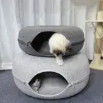Cat Donut Tunnel Bed - Image 4