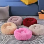 Original Calming Donut Cuddler Cat and Dog Bed - Image 3