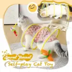 Spiral Tunnel Self-play Cat Toy