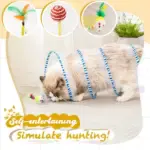 Spiral Tunnel Self-play Cat Toy - Image 2