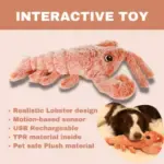 Floppy Lobster Interactive Dog Toys - Image 9