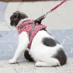 2025 New Year Hot Cat Dogs Vest Harness and Leash Anti-break Away Chest Strap Cat Clothes - Image 3