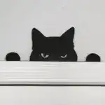 Metal Adorable Cat Door Topper - Image 4