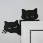 Metal Adorable Cat Door Topper - Image 6
