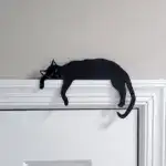 Metal Adorable Cat Door Topper - Image 9