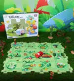 Gift For Children_Children's Educational Puzzle Track Car Play Set