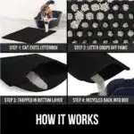 Double Layer Non-Slip Pet Cat Litter Mat