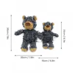 Plush Toy - Robust Bear for Aggressive Chewers