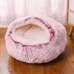 Winter Soft Plush Pet Bed