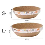 Cat Bed for Stress-Relief, Claw Health & Furniture Safety U01