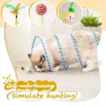 Self-play Cat Hunting Spiral Tunnel Toy