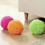 Pet Electric Ball Toy With Plush Cover