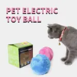 Pet Electric Ball Toy With Plush Cover