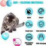 2 in 1 Simulated Interactive Hunting Cat Toy
