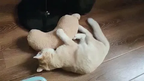 U-Shaped Cat Pillow